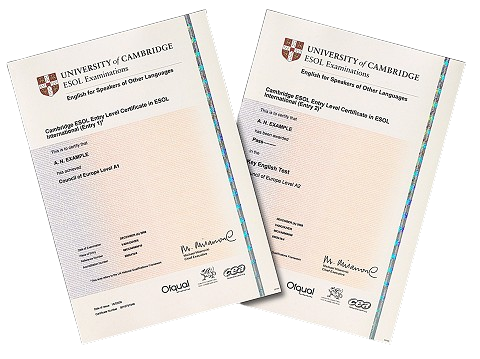Certificados Cambridge La Canonja